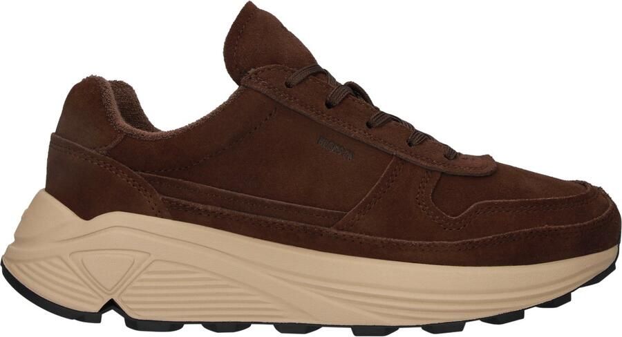 Blackstone V-KILIAN EG595 Rain Drum Runner Sneaker Heren Dark brown
