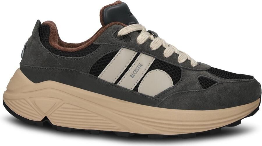 Blackstone V-RILEY GG675 Asphalt Runner Sneaker Heren Grey