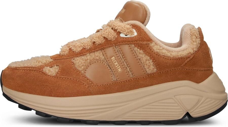 Blackstone V-RILEY GL780 Brown Sugar Runner Sneaker Vrouw Cognac - Foto 3