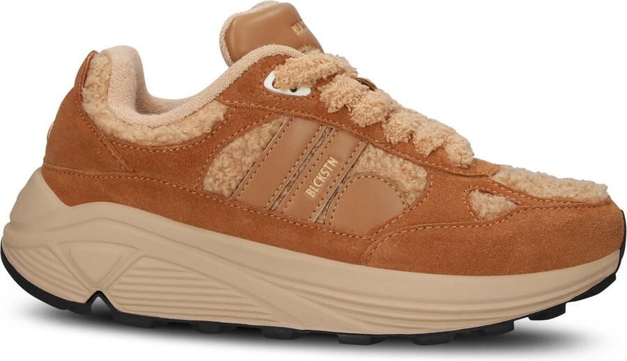 Blackstone V-RILEY GL780 Brown Sugar Runner Sneaker Vrouw Cognac