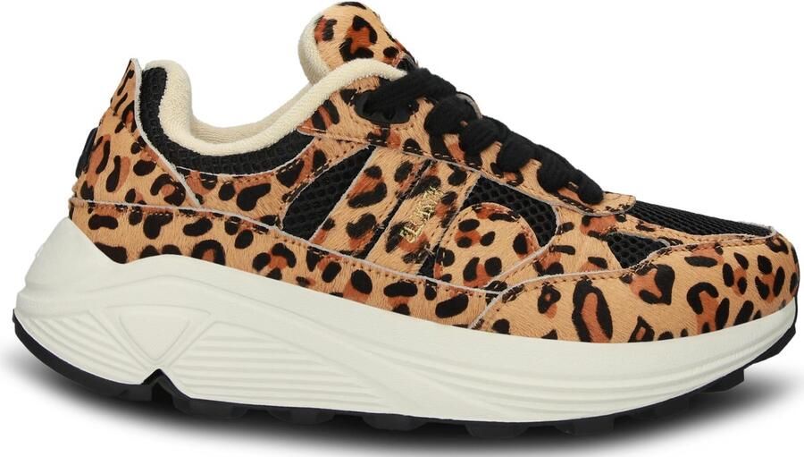 Blackstone V-RILEY GL781 Leopard Runner Sneaker Vrouw Brown