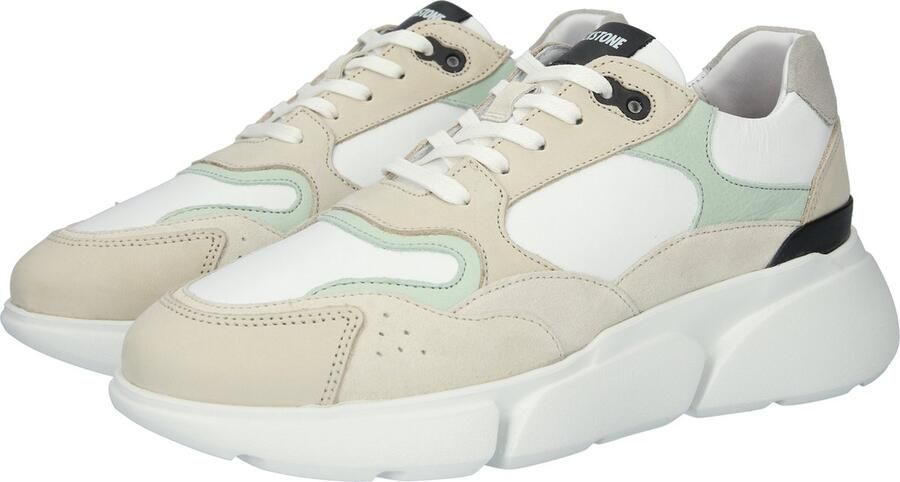 Blackstone Victoria XL33 White Mint Chunky sneaker Vrouw White - Foto 5