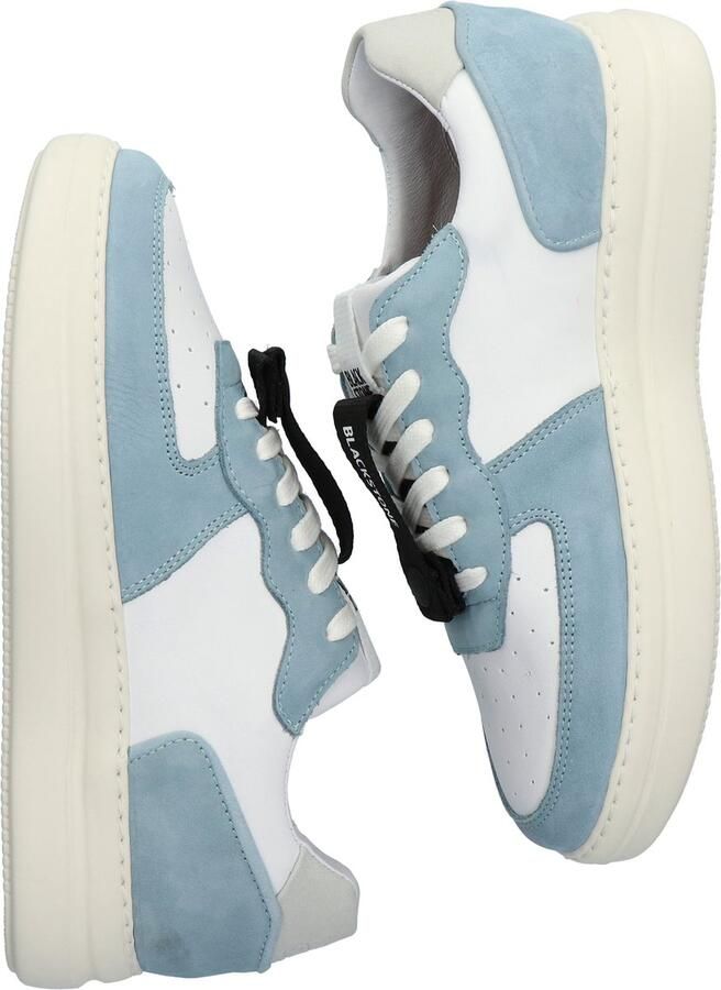 Blackstone ALDEN DIATOMITE VL27 White Light Blue Sneaker (low) Vrouw White - Foto 4