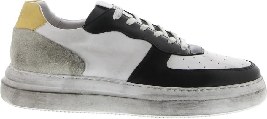 Blackstone WG85 White-black Sneaker (low) Man White - Foto 17