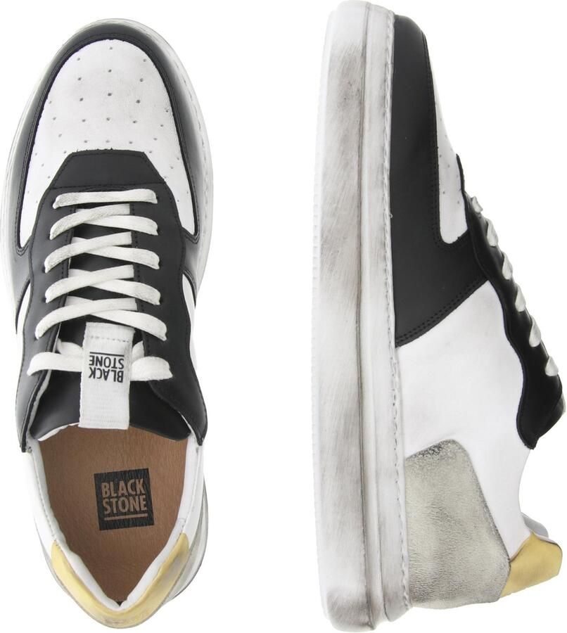 Blackstone WG85 White-black Sneaker (low) Man White - Foto 6