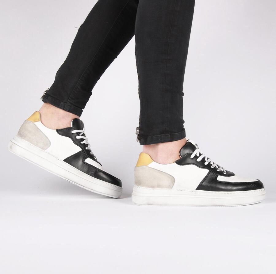 Blackstone WG85 White-black Sneaker (low) Man White - Foto 2