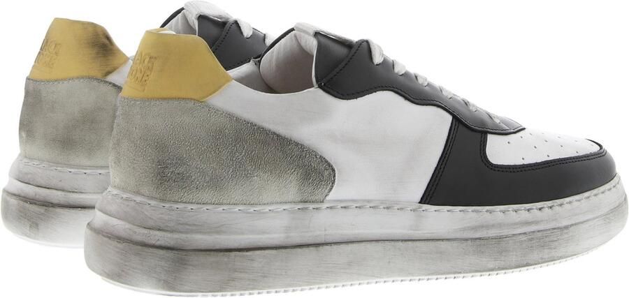 Blackstone WG85 White-black Sneaker (low) Man White - Foto 14