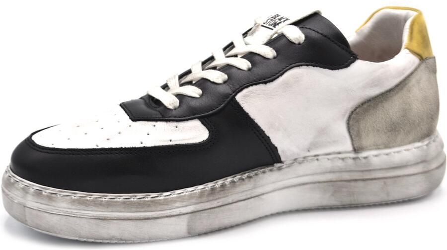 Blackstone WG85 White-black Sneaker (low) Man White - Foto 13