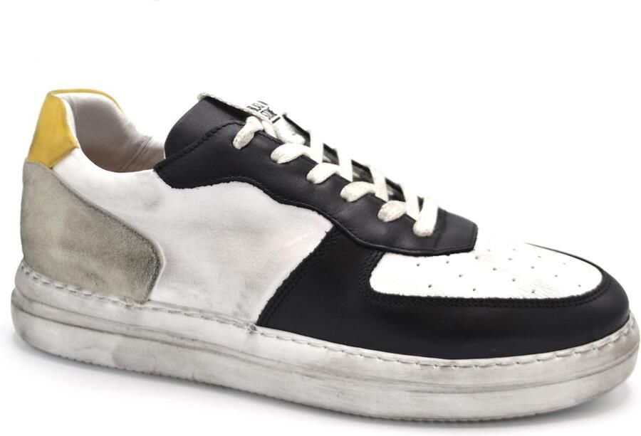Blackstone WG85 White-black Sneaker (low) Man White - Foto 8