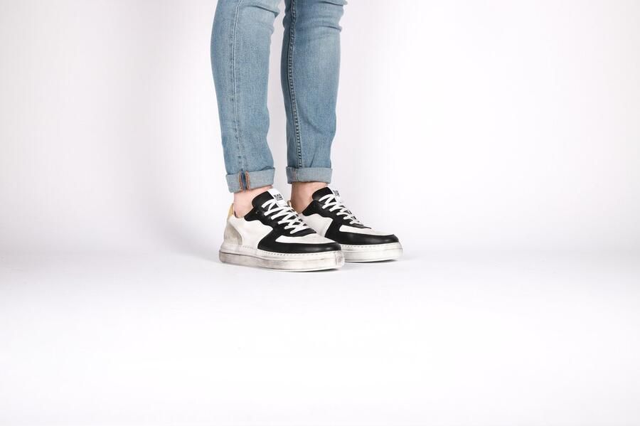 Blackstone WG85 White-black Sneaker (low) Man White - Foto 10
