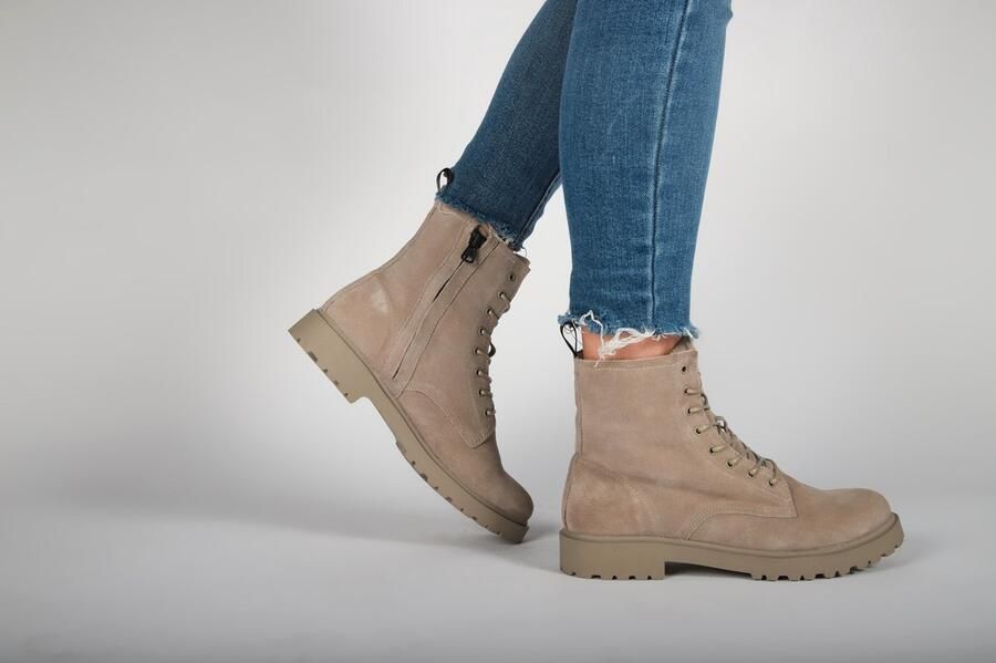 Blackstone KAJSA WL05 WEATHERED TEAK LACE UP BOOT Vrouw Beige - Foto 9