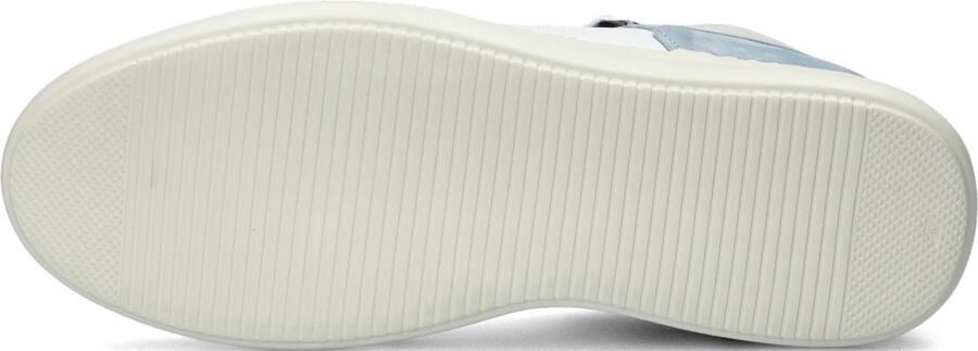 Blackstone XL28 WHITE LIGHT BLUE HIGH TOP SNEAKER Vrouw White - Foto 13