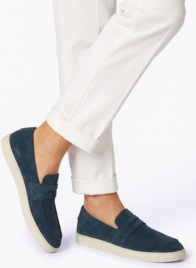 Blackstone ZIRCON PEARSON FG602 Dark Blue Slip-ons Heren Dark blue - Foto 5
