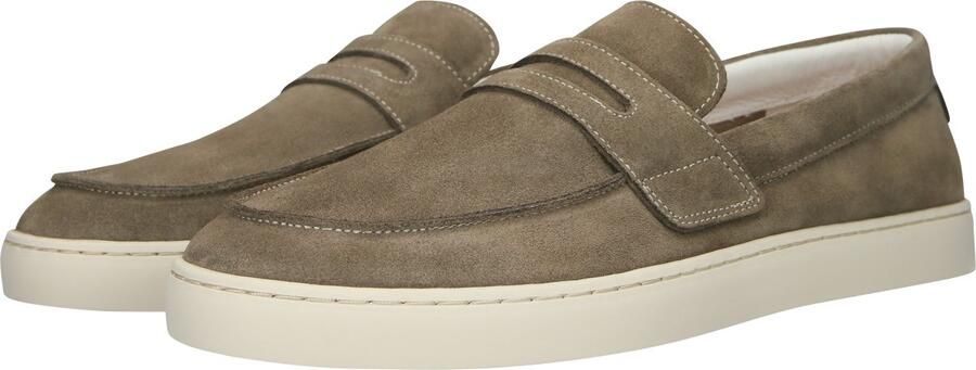 Blackstone ZIRCON PEARSON FG602 Dried Sage Slip-ons Heren Brown
