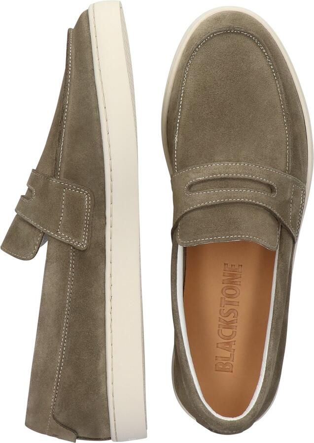 Blackstone ZIRCON PEARSON FG602 Dried Sage Slip-ons Heren Brown