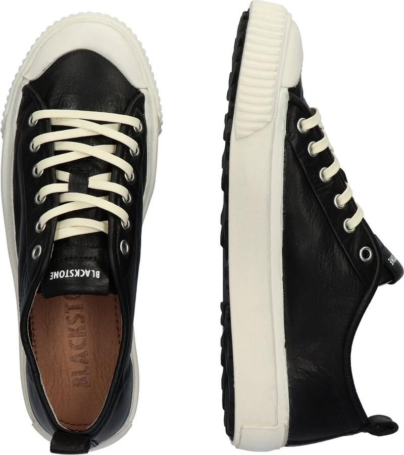 Blackstone Minimalistische Lage Sneaker in Zwart Black Dames - Foto 2