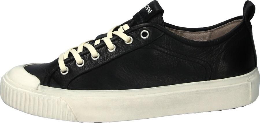 Blackstone Minimalistische Lage Sneaker in Zwart Black Dames - Foto 5
