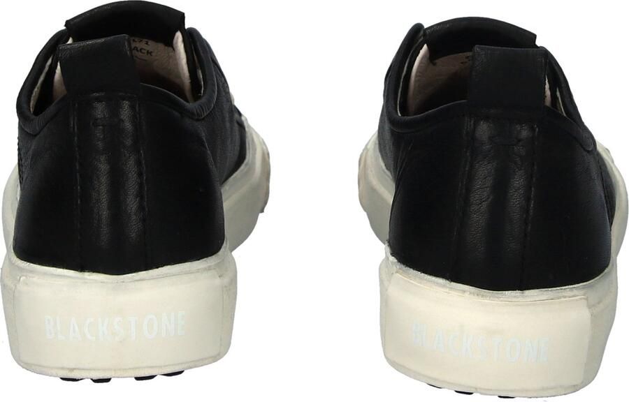 Blackstone Minimalistische Lage Sneaker in Zwart Black Dames - Foto 3