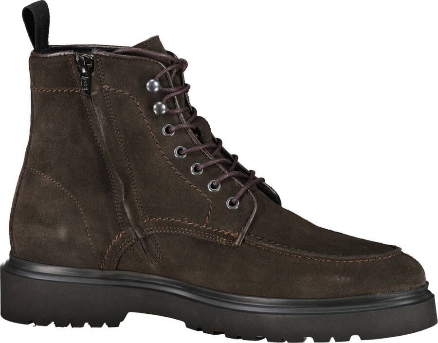 Blackstone JAYLEN HIGH AG322 Coffee Lace-ups Heren Dark brown