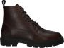 Blackstone BRODY AG330 Brown Lace-ups Heren Dark brown - Thumbnail 1