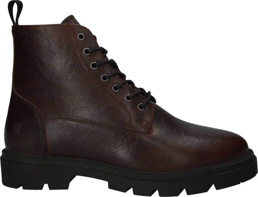 Blackstone BRODY AG330 Brown Lace-ups Heren Dark brown