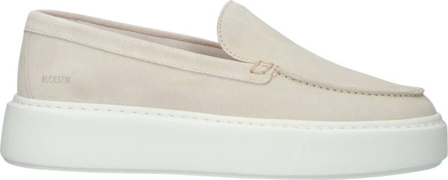 Blackstone Cameron Lamb Slip-ons Vrouw Off white