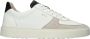 BLACKSTONE Lage Sneakers Heren Crag Ragner Maat: 43 Materiaal: Leer Kleur: Wit - Thumbnail 1