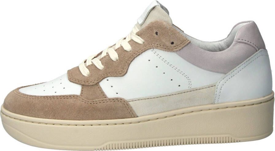Blackstone DREW ZL92 LILAC WHITE RETRO LOW-SNEAKER Vrouw LILAC WHITE