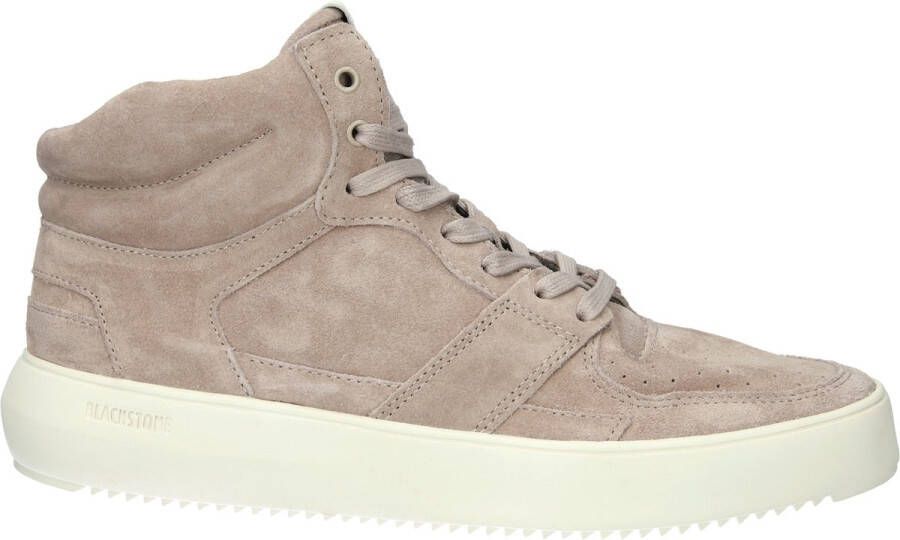 BLACKSTONE Hoge Sneakers Heren Yg01 Maat: 41 Materiaal: Suède Kleur: Grijs - Foto 2