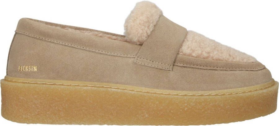 Blackstone ENJAR KATTA EL416 Mouton Slip-ons Dames Beige