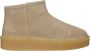 Blackstone ENJAR LAAKKI EL418 Mouton Boots Dames Beige - Thumbnail 1