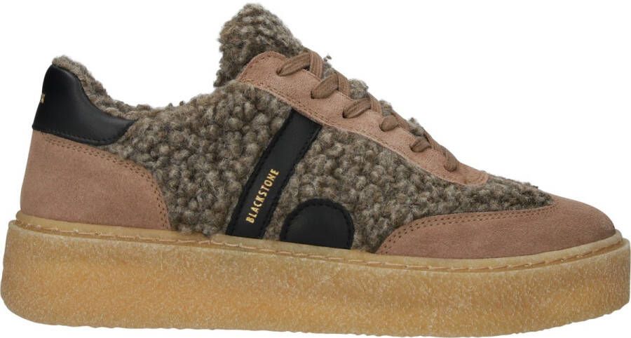 Blackstone ENJAR NATUK EL423 Taupe Sneaker (low) Dames Beige