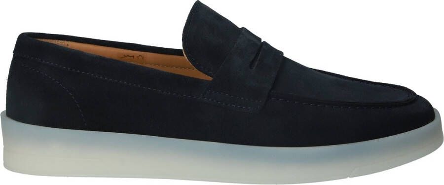 Blackstone ENZO ZG43 NAVY MOCCASINS Man Blue