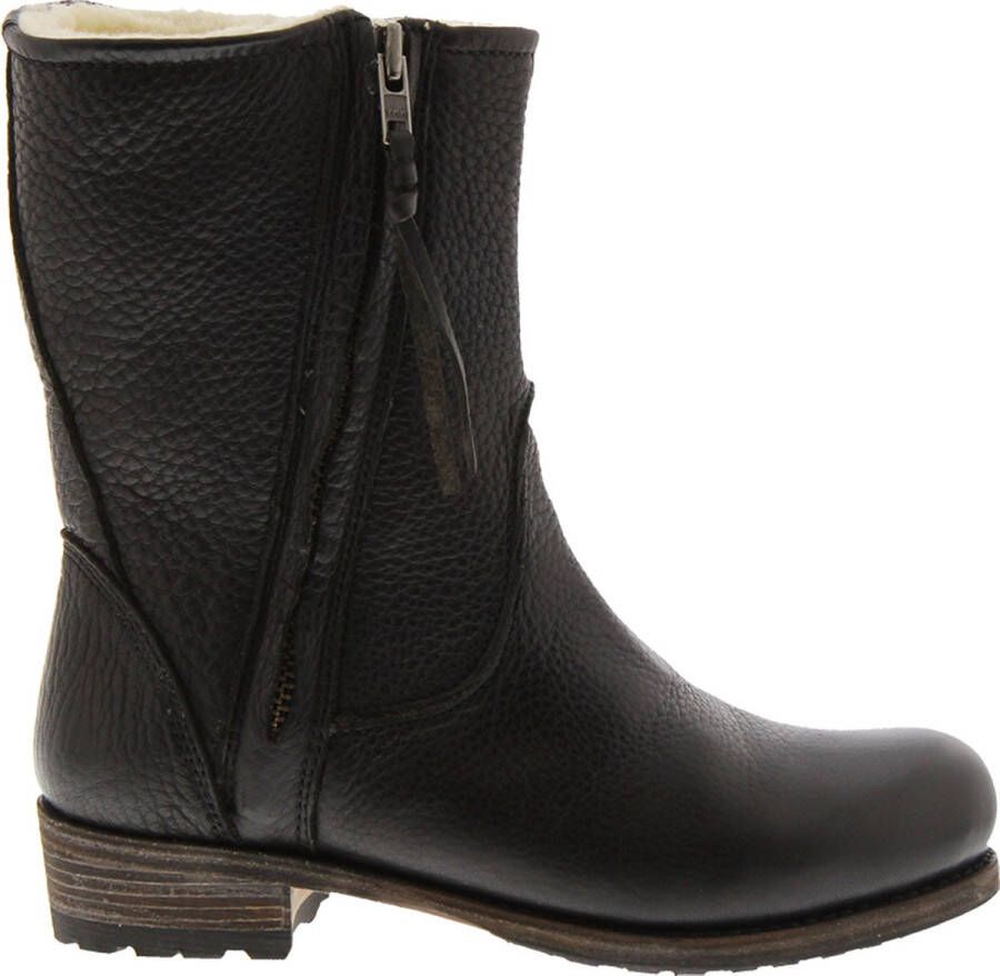 Blackstone EW74 BLACK WOMENS BOOT FUR Vrouw Black