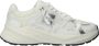 Blackstone FLINT MARVEL DL275 White Silver Runner Sneaker Dames White - Thumbnail 3