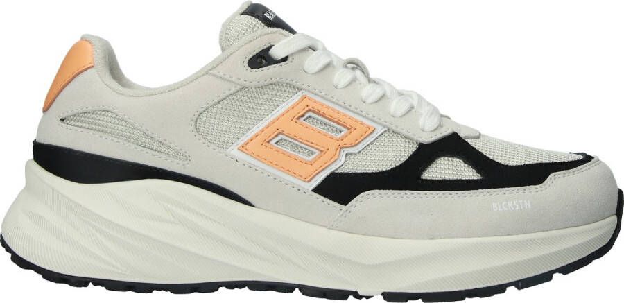 Blackstone FLINT MOSS DG531 Light Grey Peach Runner Sneaker Heren Light grey