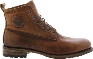 Blackstone GM09 OLD YELLOW HIGH LACE UP BOOTS Man Brown