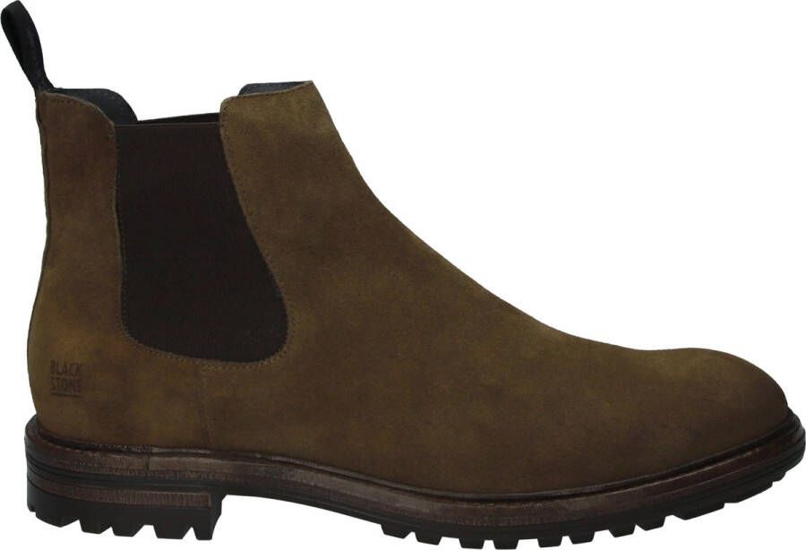 Blackstone Mannen Suède Chelsea boots Laarzen Herenschoenen UG23 Groen