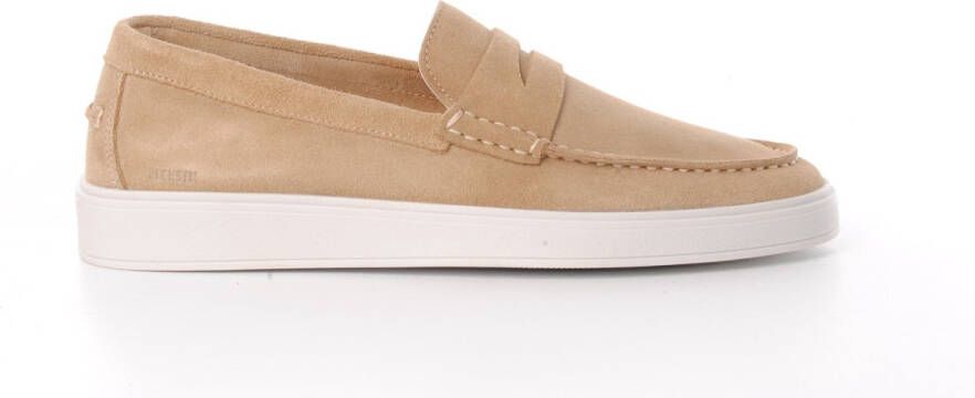 Blackstone heren loafer Zuko enzo suède camel