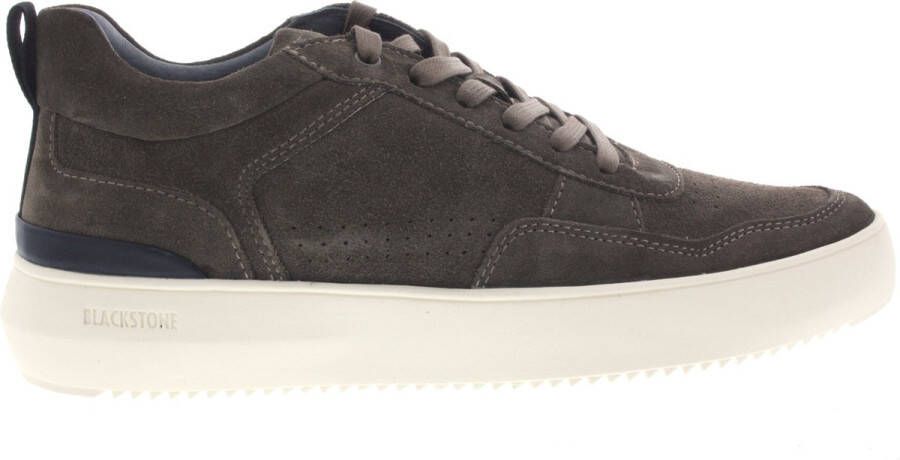 Blackstone Heren Sneakers Ag116 Saloon Stellan Taupe