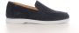 BLACKSTONE BG360 Navy loafers van suède Blauw Suede Loafers Heren - Thumbnail 1