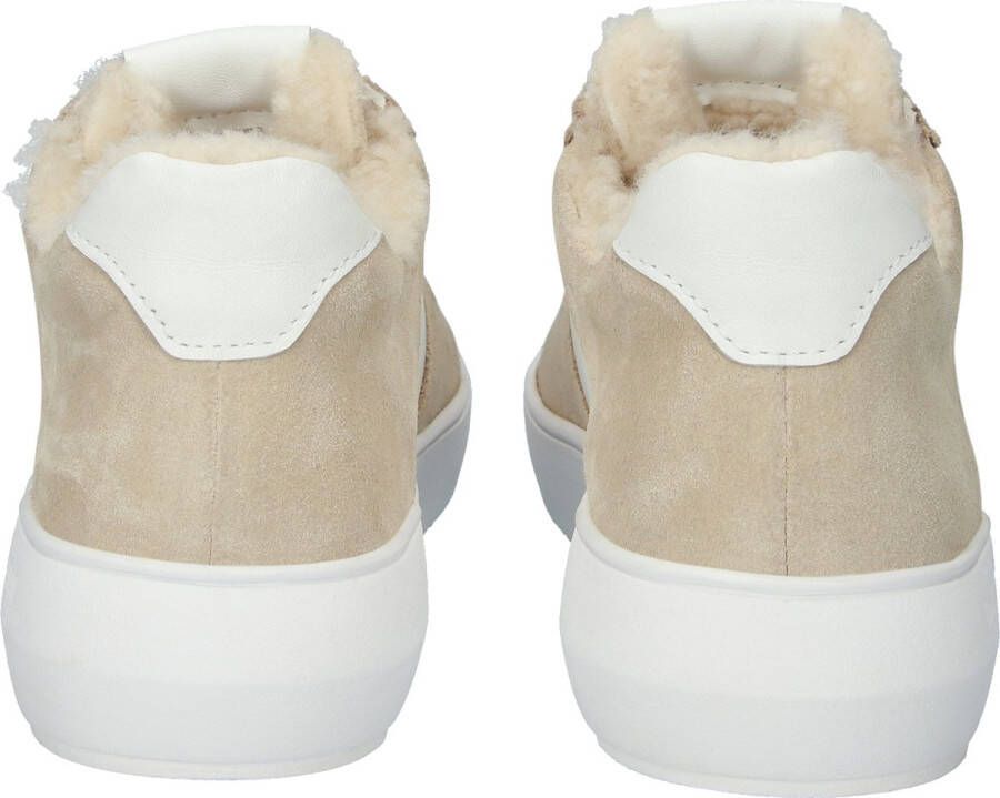 Blackstone Angora Sneaker Stijlvolle Straatschoen Beige Dames