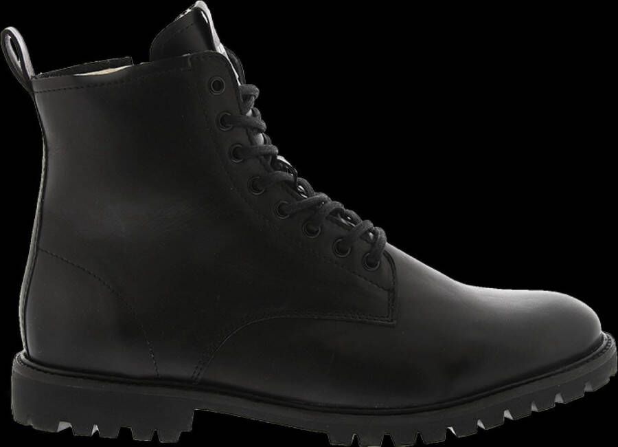 Blackstone Schapenvacht Gevoerde Leren Laarzen Black Heren