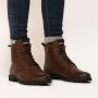 Blackstone SG49 OLD YELLOW LACE UP BOOT SHEEPSKIN Man Brown - Thumbnail 2