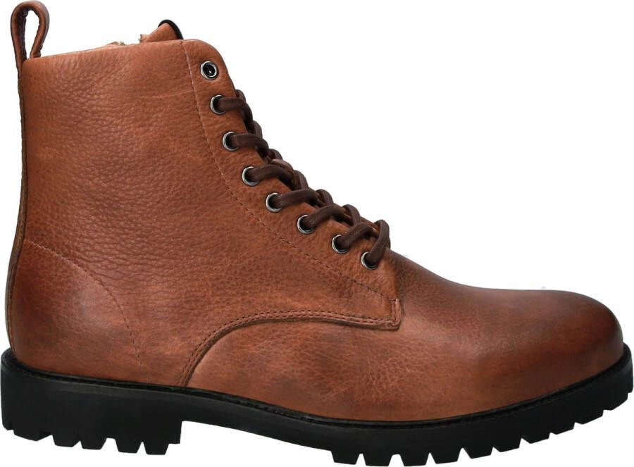Blackstone Sg33 Old Yellow Lace Up Boot Brown Heren