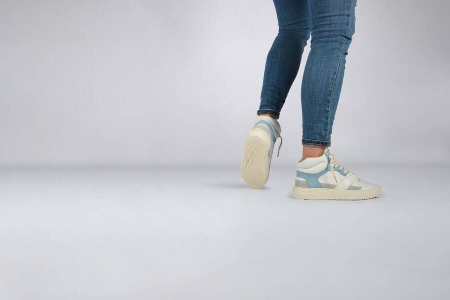 Blackstone KAIA ZL86 ANCIENT WATER HIGH SNEAKER Vrouw ANCIENT WATER - Foto 2