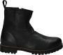 Blackstone OM63 BLACK MEN'S BOOT SHEEPSKIN Man Black - Thumbnail 1
