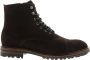 Blackstone LESTER UG20 SOUL BROWN HIGH TOP SUEDE BOOTS Man Brown - Thumbnail 1