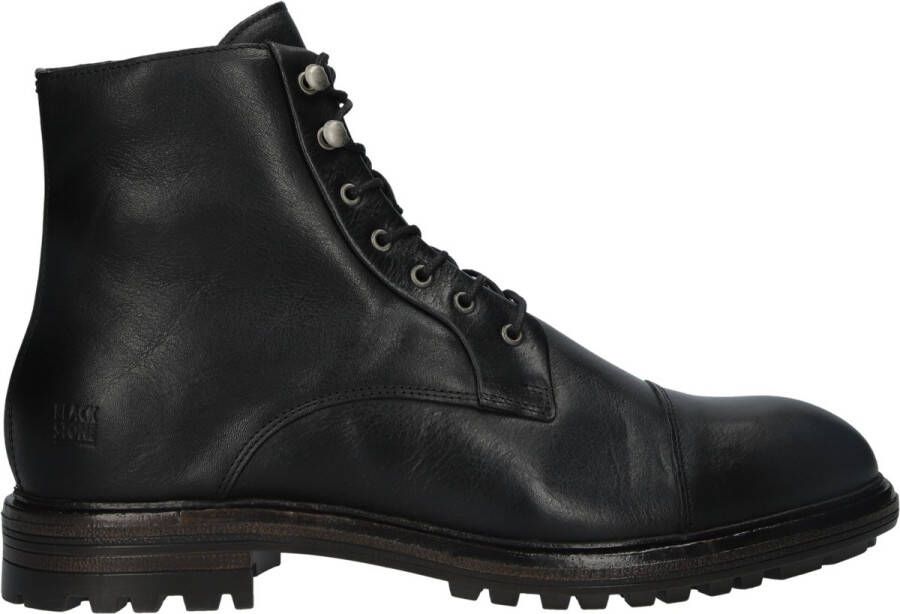 Blackstone Lester UG21 Black Lace-ups Heren Black