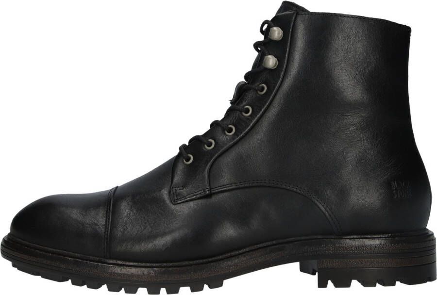 Blackstone Lester UG21 Black Lace-ups Heren Black